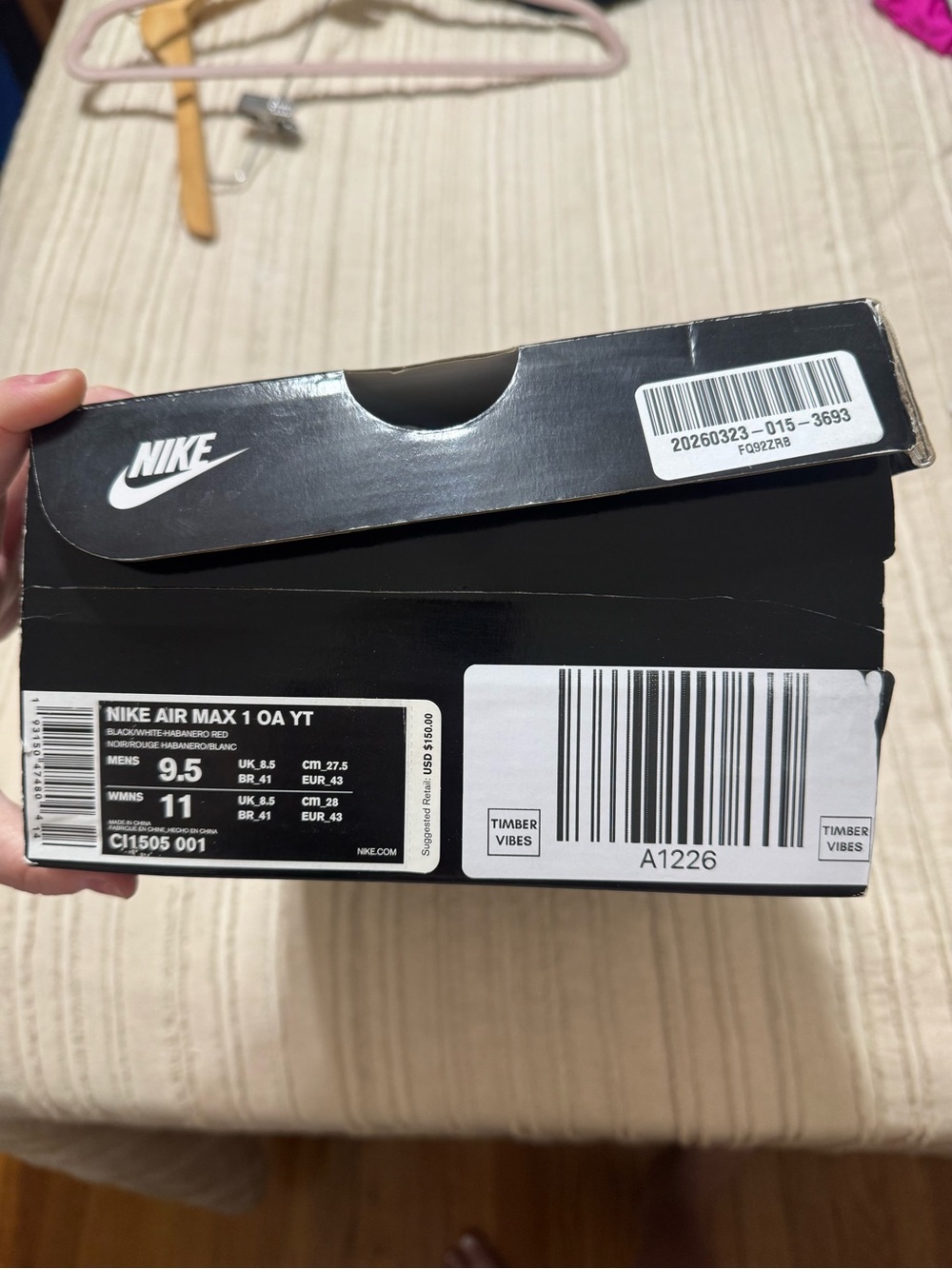 NIB Nike Air Max 1 'On Air: Tokyo Maze' - Picture 11 of 11